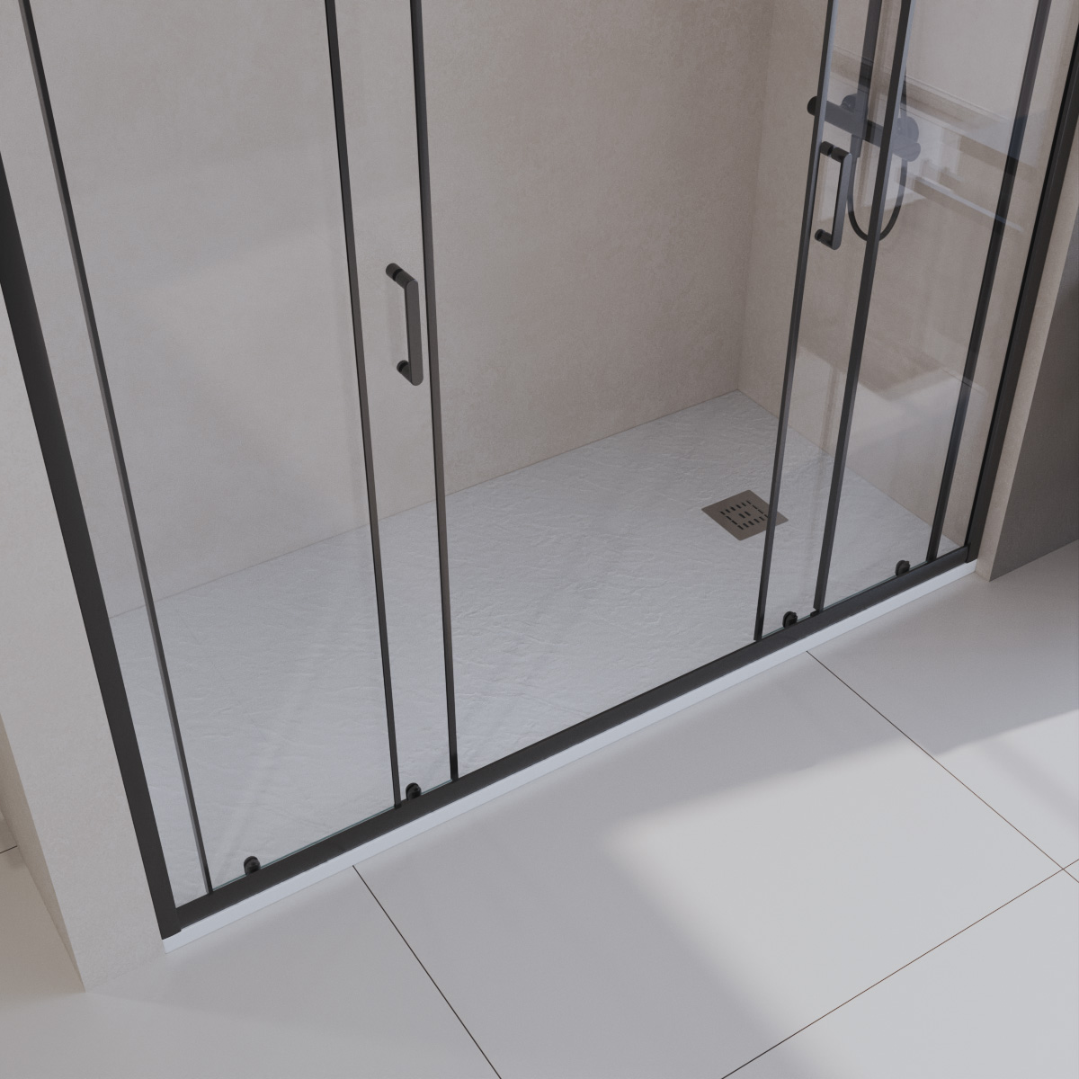 НОВИНКА 2023 г!  Душевые поддоны из искусственного мрамора серии UNO бренда BELBAGNO!