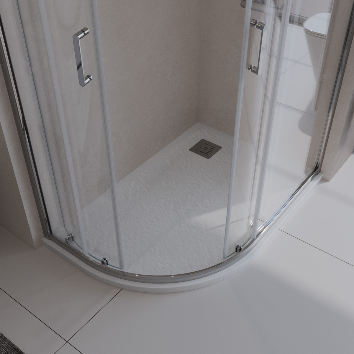 НОВИНКА 2023 г!  Душевые поддоны из искусственного мрамора серии UNO бренда BELBAGNO!