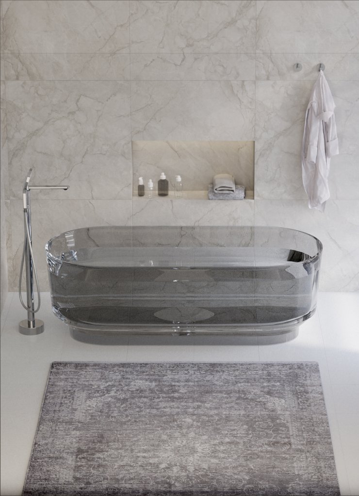 🆕 🛁 Ванна из полиэфирной смолы Cezares Liner