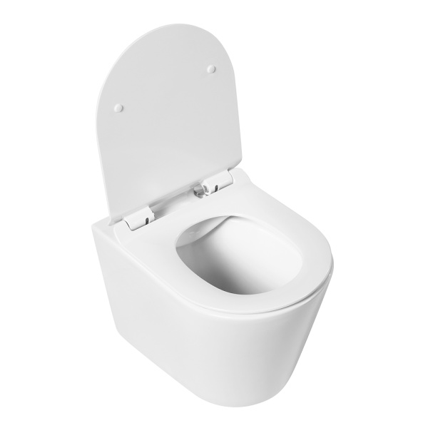 Унитаз подвесной безободковый BelBagno FLAY-R BB053CHR