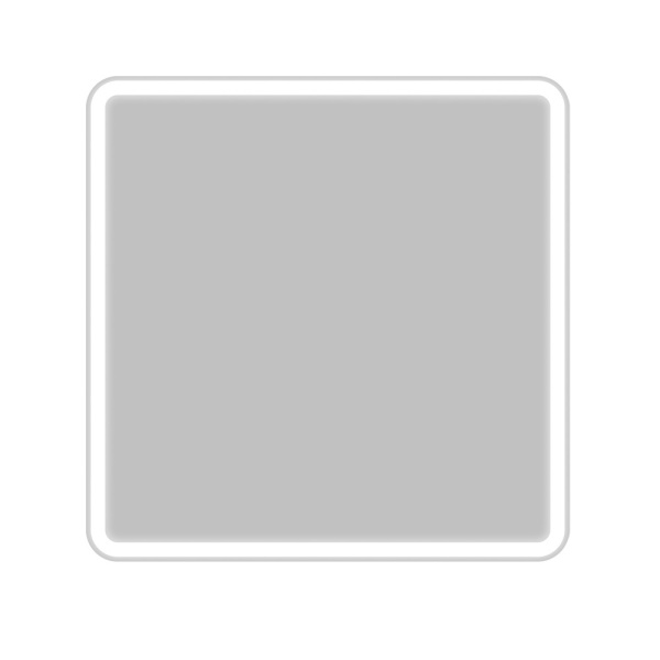 Зеркало BelBagno SPC-MAR-800-800-LED-BTN