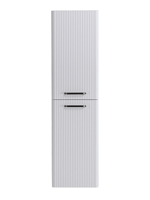 Шкаф подвесной BelBagno DUE-1500-2A-SC-BM-P Белый металлик, ручки - Матовый тёмный никель