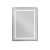 Зеркало BelBagno SPC-KRAFT-600-800-SENS-NERO