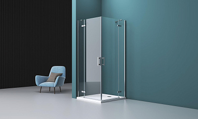 Душевой уголок BelBagno KRAFT-AH-22-100/90-C-Cr-R