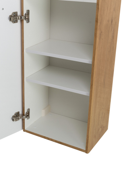 Шкаф подвесной BelBagno DUE-1500-2A-SC-RN-P Rovere Nature, ручки белые