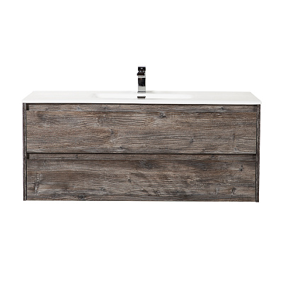 Тумба с раковиной подвесная BelBagno KRAFT 120 Pino Pasadena, раковина белая