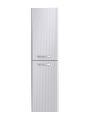 Шкаф подвесной BelBagno DUE-1500-2A-SC-BL-P Bianco Lucido, ручки - Хром полированный