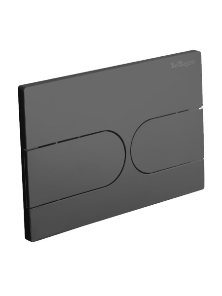 Кнопка смыва BELBAGNO BB-11-NERO.M, черный матовый — фото 3