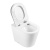 Унитаз приставной безободковый BelBagno FLAY-R BB1003CBR с сиденьем BB2111SC