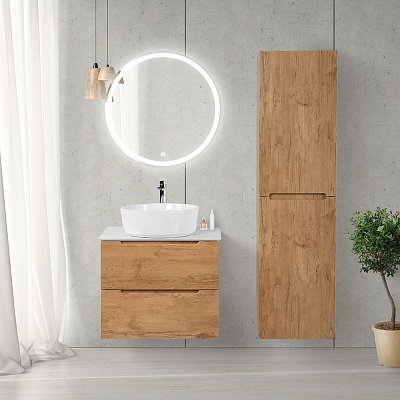 Тумба со столешницей подвесная BelBagno ETNA 70  Rovere Nature