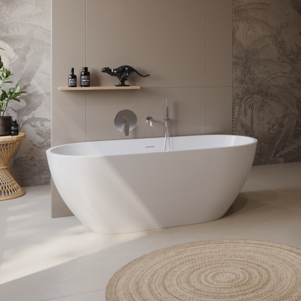 Акриловая ванна BelBagno UNO BB701-1700-800-K