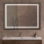 Зеркало BelBagno SPC-KRAFT-1000-800-SENS-NERO Зеркало BelBagno SPC-KRAFT-1000-800-SENS-NERO
