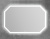 Зеркало BelBagno SPC-OTT-1200-800-LED-TCH