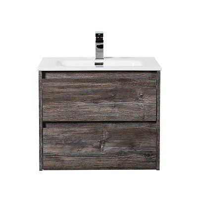 Тумба с раковиной подвесная BelBagno KRAFT 60 Pino Pasadena, раковина белая