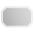 Зеркало BelBagno SPC-OTT-1200-800-LED-TCH
