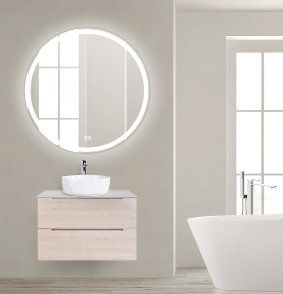 Зеркало BelBagno SPC-RNG-800-LED-TCH-WARM