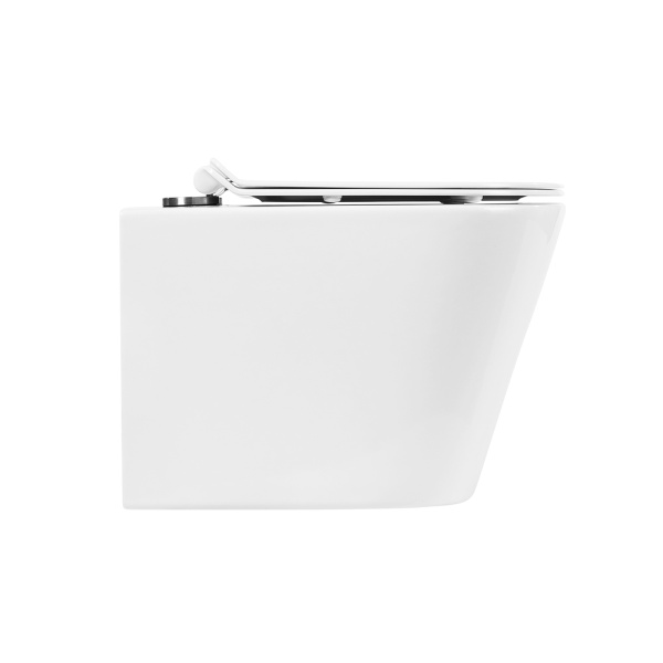 Унитаз подвесной безободковый BelBagno FLAY-R BB053CHR