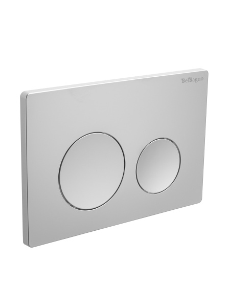 Кнопка смыва BELBAGNO BB-03C-IN, Сатин — фото 3
