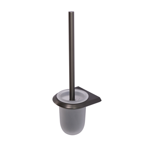 BELBAGNO LINER-TBS-V-GM Ёршик для унитаза, подвесной, стекло, исполнение оружейная сталь