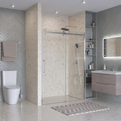 Душевая дверь BelBagno MARINO-2-BF-1-140-C-CR