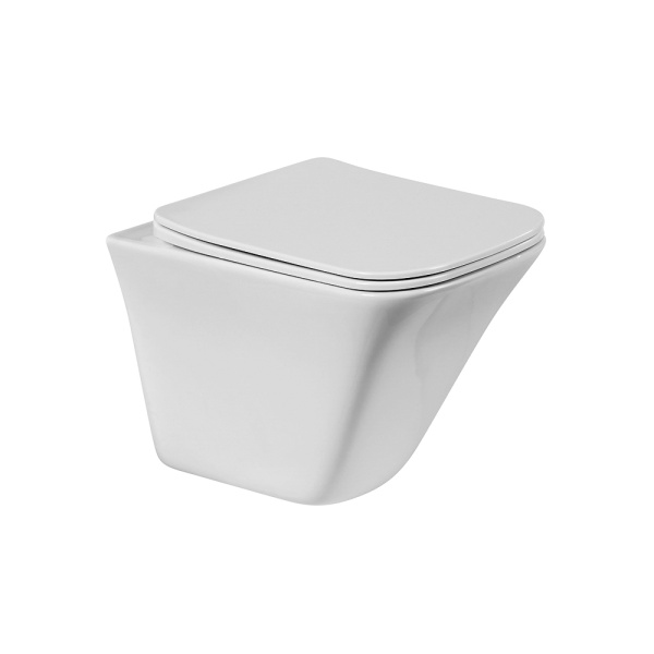 Унитаз подвесной безободковый BelBagno MARMI BB052CHR