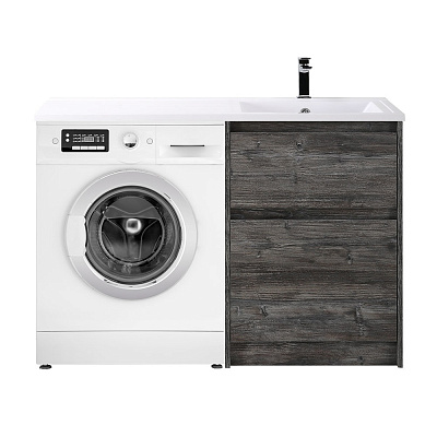 Тумба с раковиной напольная BelBagno KRAFT-LVD-58/120-R Pino Pasadena, раковина белая