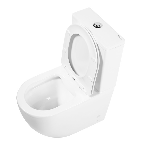 Унитаз-компакт безободковый BelBagno AMANDA BB051CPR