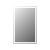 Зеркало BelBagno SPC-GRT-500-800-LED-BTN Зеркало BelBagno SPC-GRT-500-800-LED-BTN