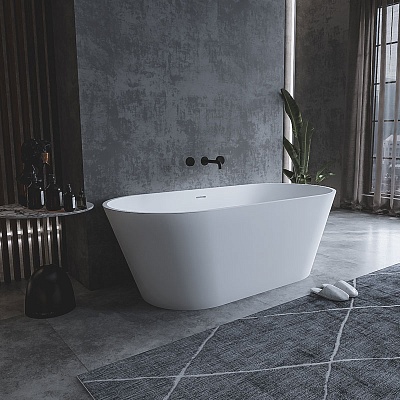 Ванна из искусственного камня Solid Surface CEZARES CZR-COMFORT-170-75-53-SSB