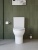 Унитаз-компакт с сиденьем и смывом TORNADO BelBagno УЮТ (LOUNGE)-TOR-2 BB2802CP/T-TOR/SC
