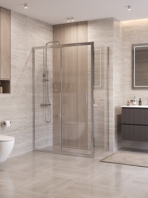 Душевой уголок BelBagno UNO-195-AH-1-120/70-C-Cr