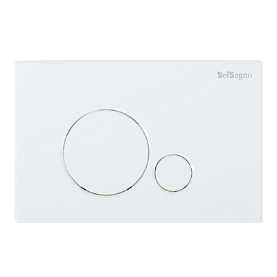 Кнопка смыва BelBagno SFERA BB014-SR-BIANCO, цвет-белый