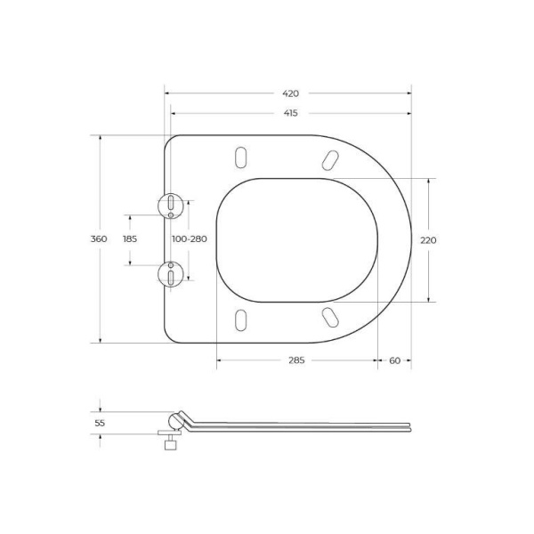 Крышка-сиденье BelBagno BB076SC
