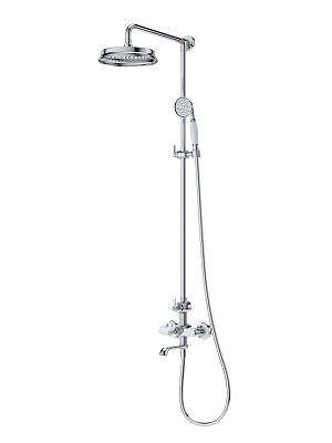 Душевая стойка со смесителем и изливом CEZARES LIBERTY-F-CVD-01