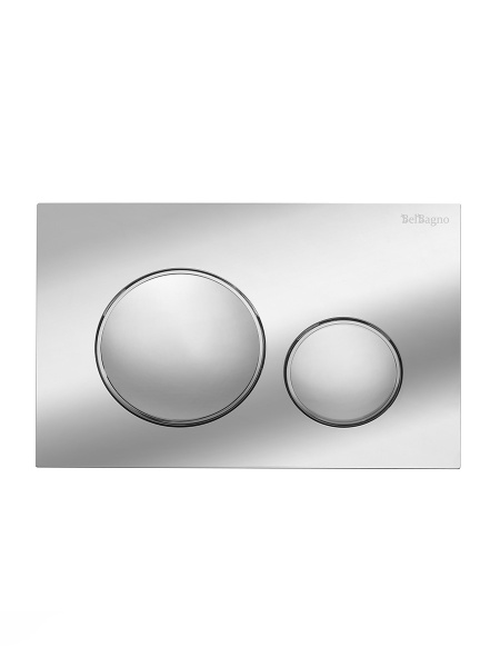Кнопка смыва BELBAGNO BB-17C-CRM, хром — фото 2