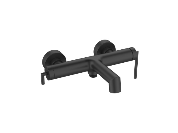 BELBAGNO ACQUA Смеситель для ванны и душа, черный ACQUA-VASM-NERO