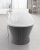 Акриловая ванна BelBagno BB35-CF36