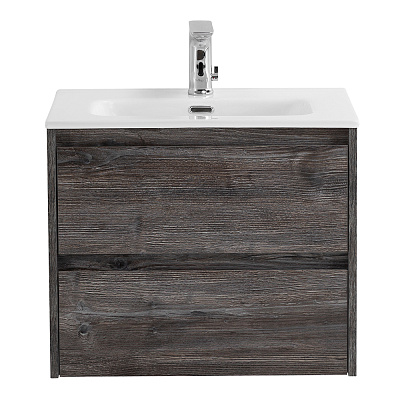 Тумба с раковиной подвесная BelBagno KRAFT 39 50 Pino Pasadena, раковина белая