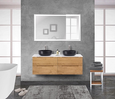 Тумбы со столешницей подвесная BelBagno ETNA 140 Rovere Nature