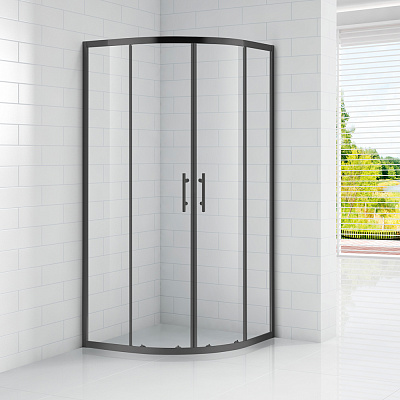 Душевой уголок CEZARES ECO-O-R-2-90-C-NERO