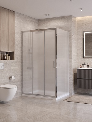 Душевой уголок BelBagno UNO-195-AHF-31-120/90-P-Cr