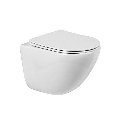 Унитаз подвесной безободковый BelBagno AMANDA BB051CHR
