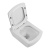 Унитаз подвесной безободковый BelBagno CARINA BB514CHR с сиденьем BB5046SC