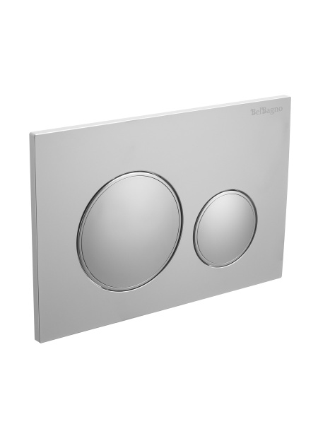 Кнопка смыва BELBAGNO BB-17C-IN, Сатин — фото 4