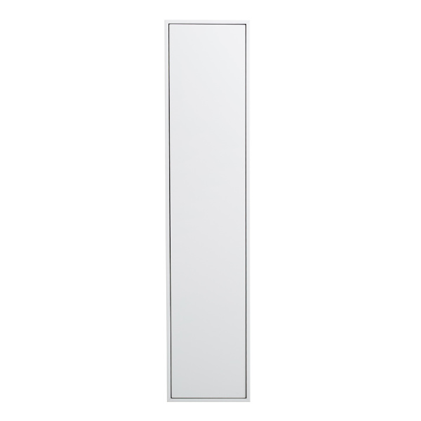 Колонна подвесная с одной распашной дверцей CEZARES СТЕКЛО (GLASS) 41827 Bianco Lucido — фото 3