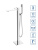 Напольный смеситель BelBagno LUCE LUC-FMT-CRM Напольный смеситель BelBagno LUCE LUC-FMT-CRM