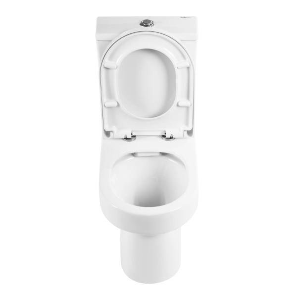 Унитаз-компакт безободковый BelBagno NORMA BB339CPR с сиденьем BB865SC