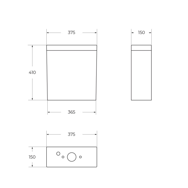 Бачок BelBagno MARINO BB105T