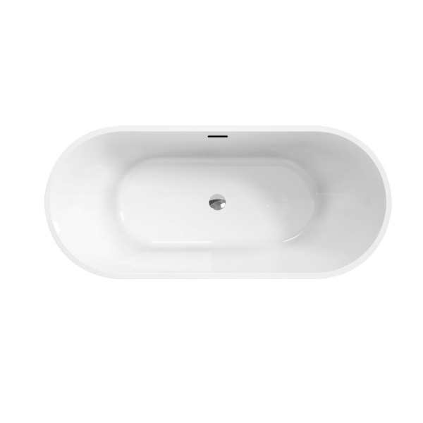 Акриловая ванна BelBagno UNO BB701-1600-730-K