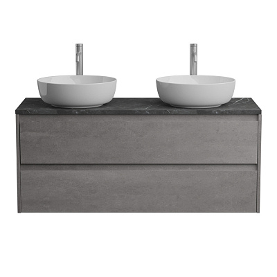 Тумба со столешницей подвесная BelBagno KRAFT 120 Cemento Grigio